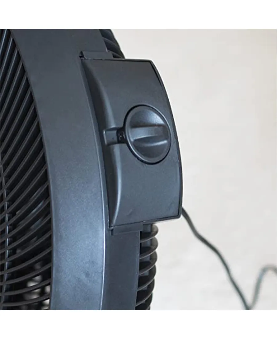 16" High-Velocity Air Circulator Fan with 3 Speeds | Black