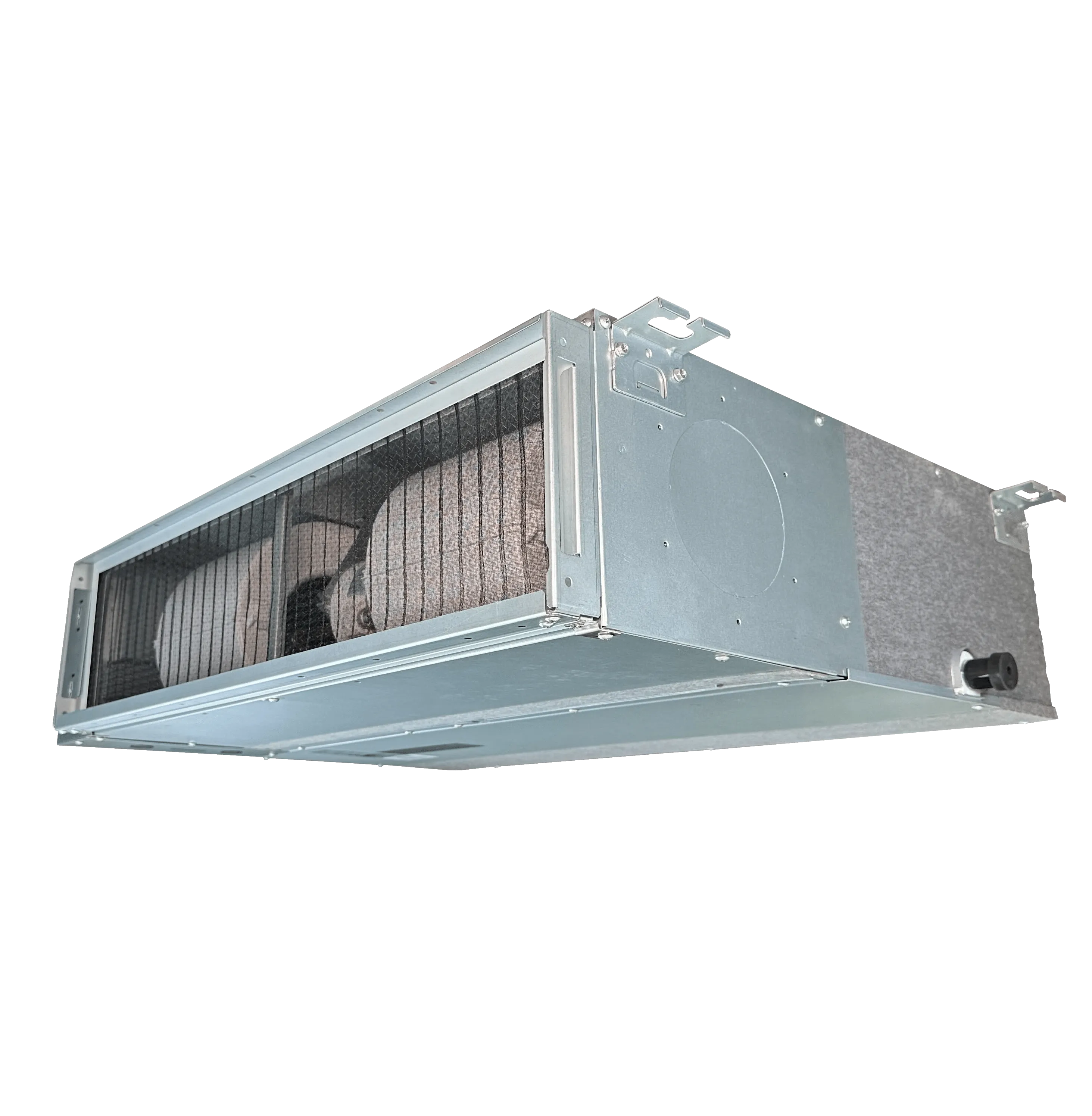 2-Zone Klimaire 20 SEER2 Multi Split Ducted Ceiling Cassette Air Conditioner Heat Pump System 12 12