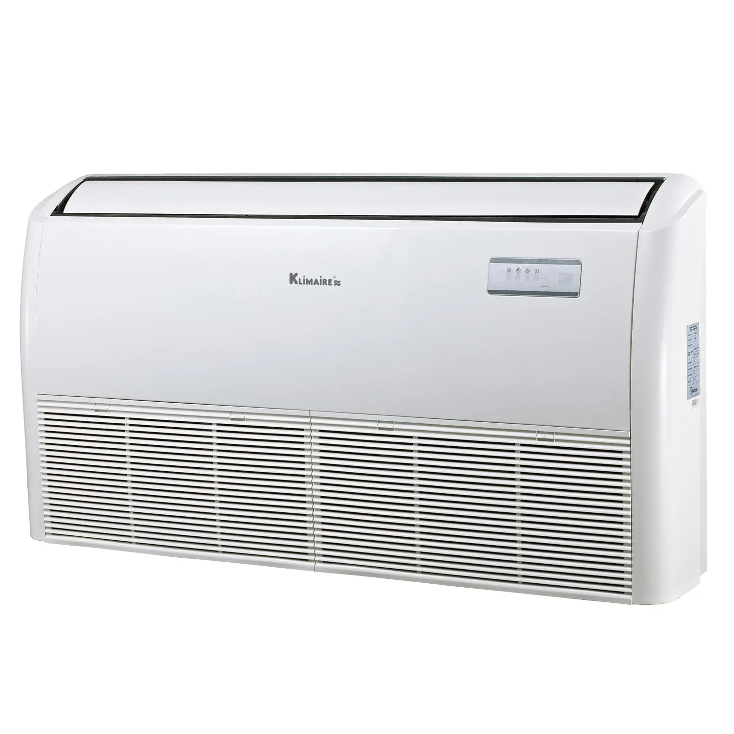 2-Zone Klimaire 21.1 SEER2 Multi Split Ceiling Cassette Floor-ceiling Air Conditioner Heat Pump System 12 24