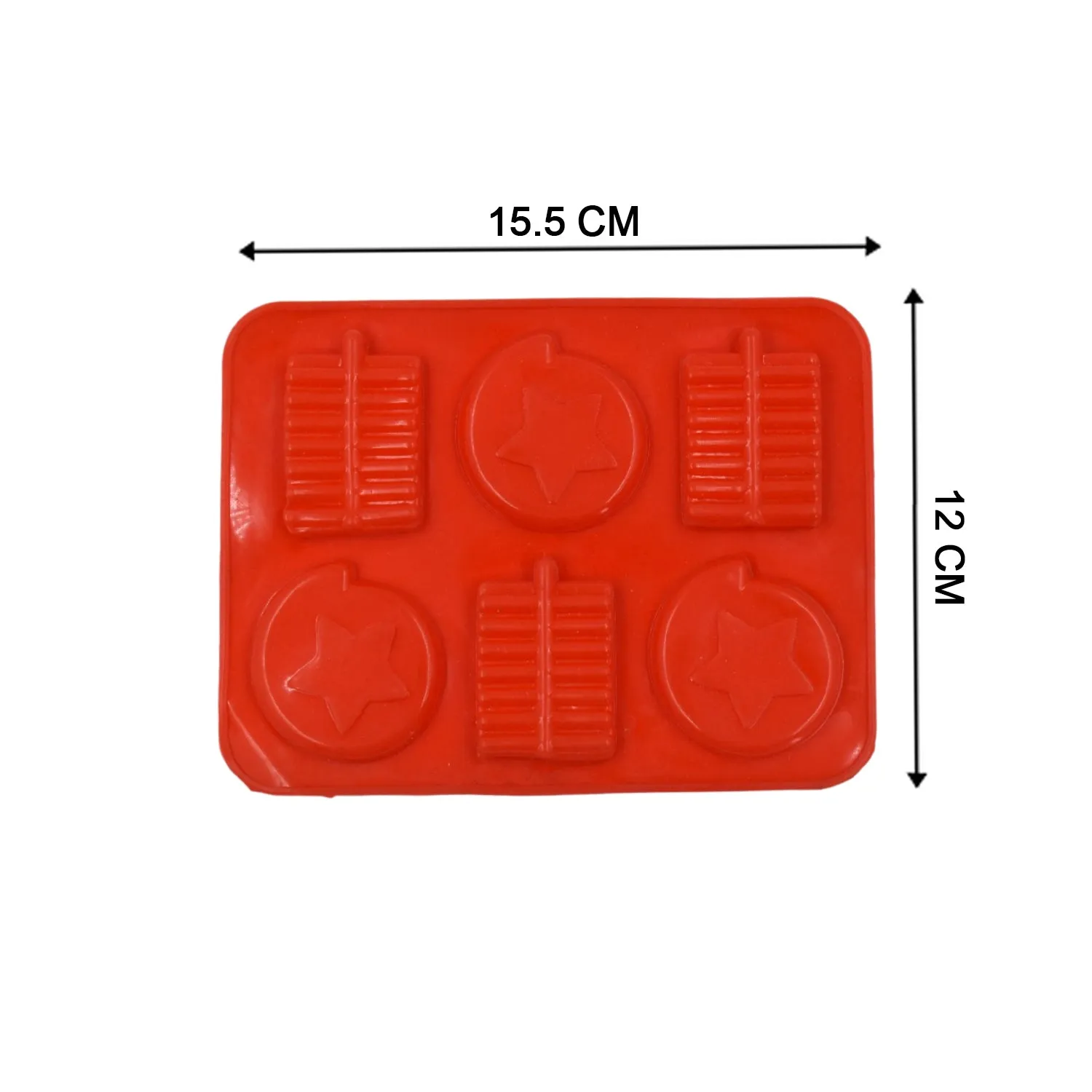 6 Cavity Silicone Mold Tray: Perfect for Chocolates, Cakes & More!