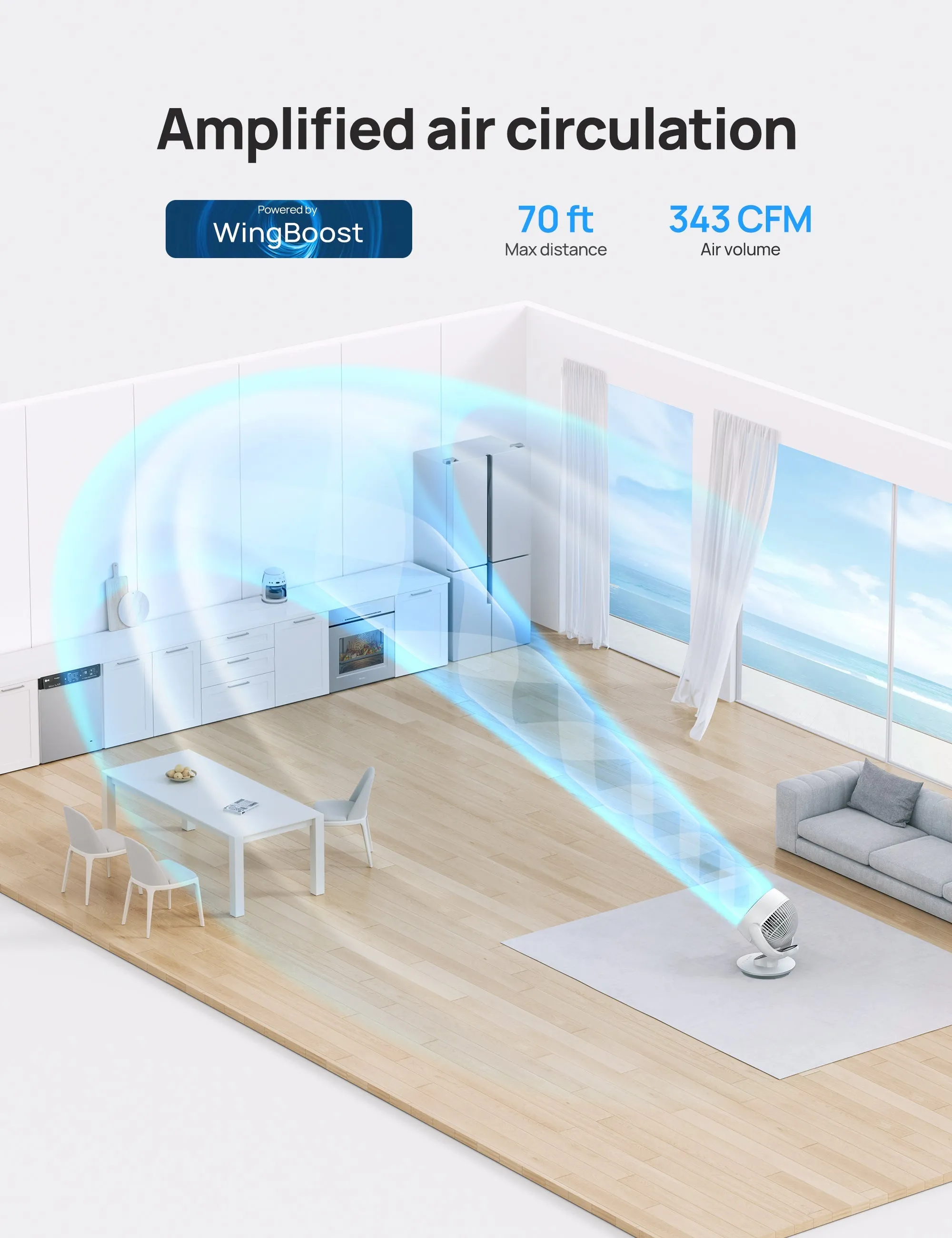 Air Circulator Fan CF511