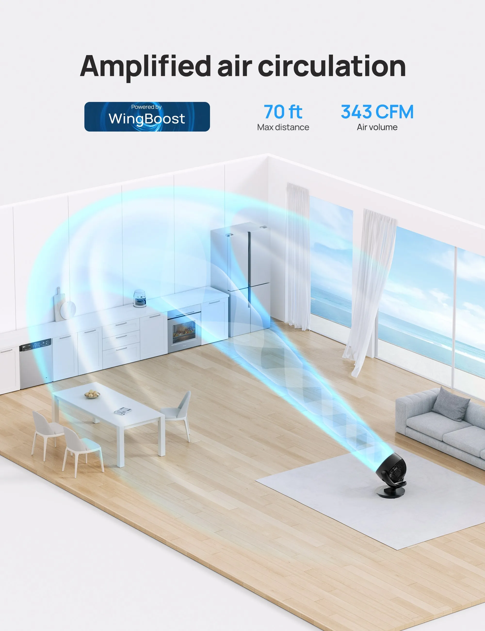 Air Circulator Fan CF511