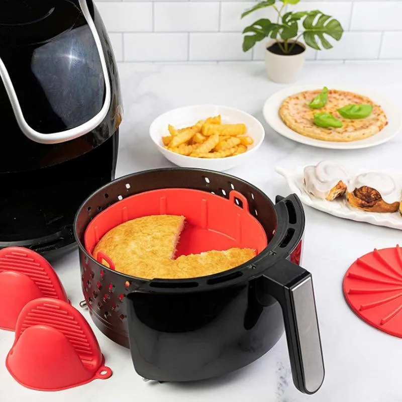 Air Fryer Bake Nem at rengøre Non-stick bageform