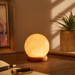 Amilia Round Salt Lamp