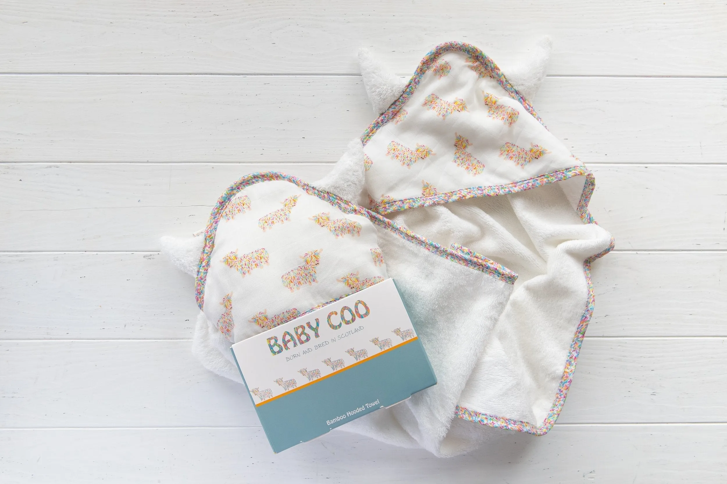 Baby Coo Hooded Towel