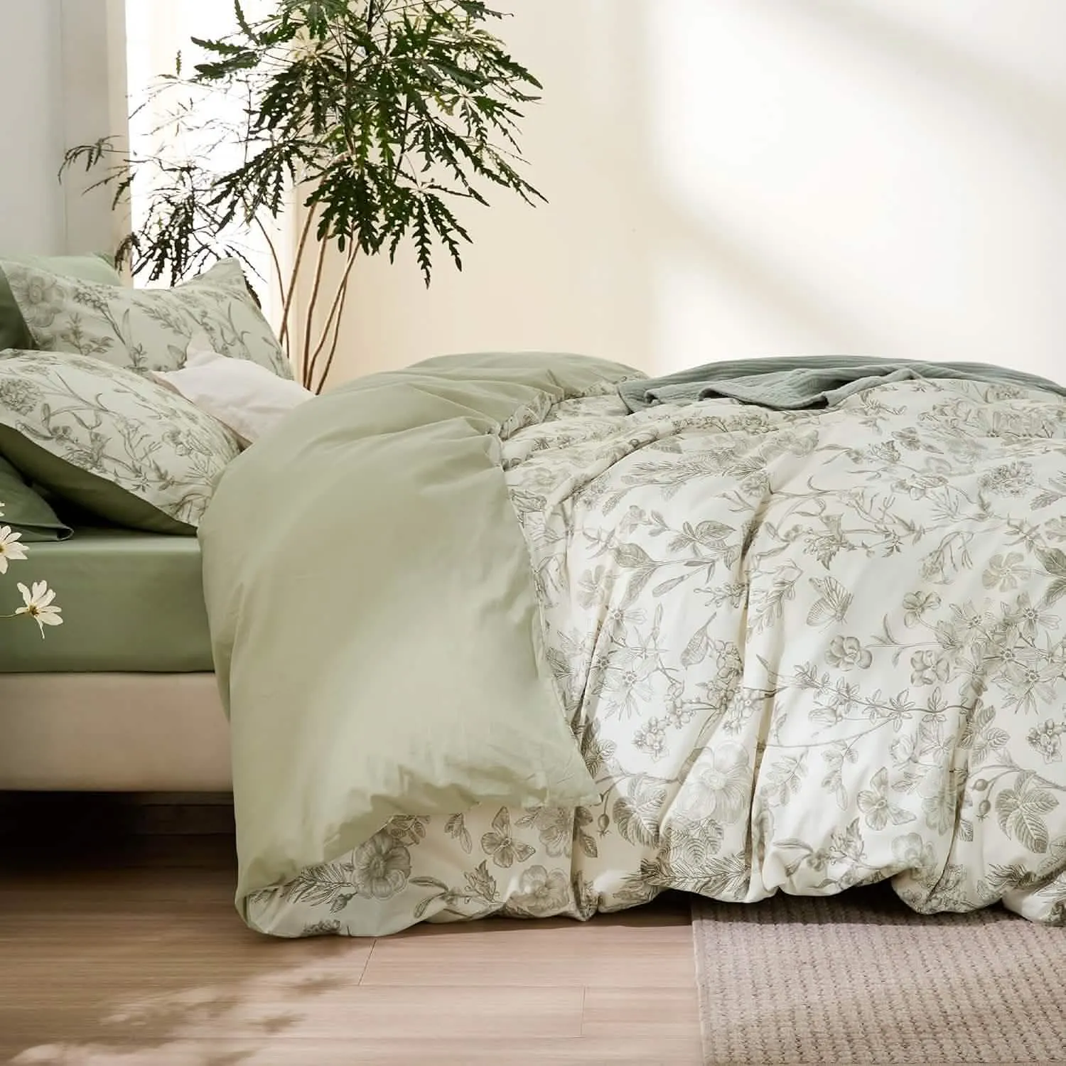 Bedsure Ultimate Comfort With Stylish Design Desert Sage