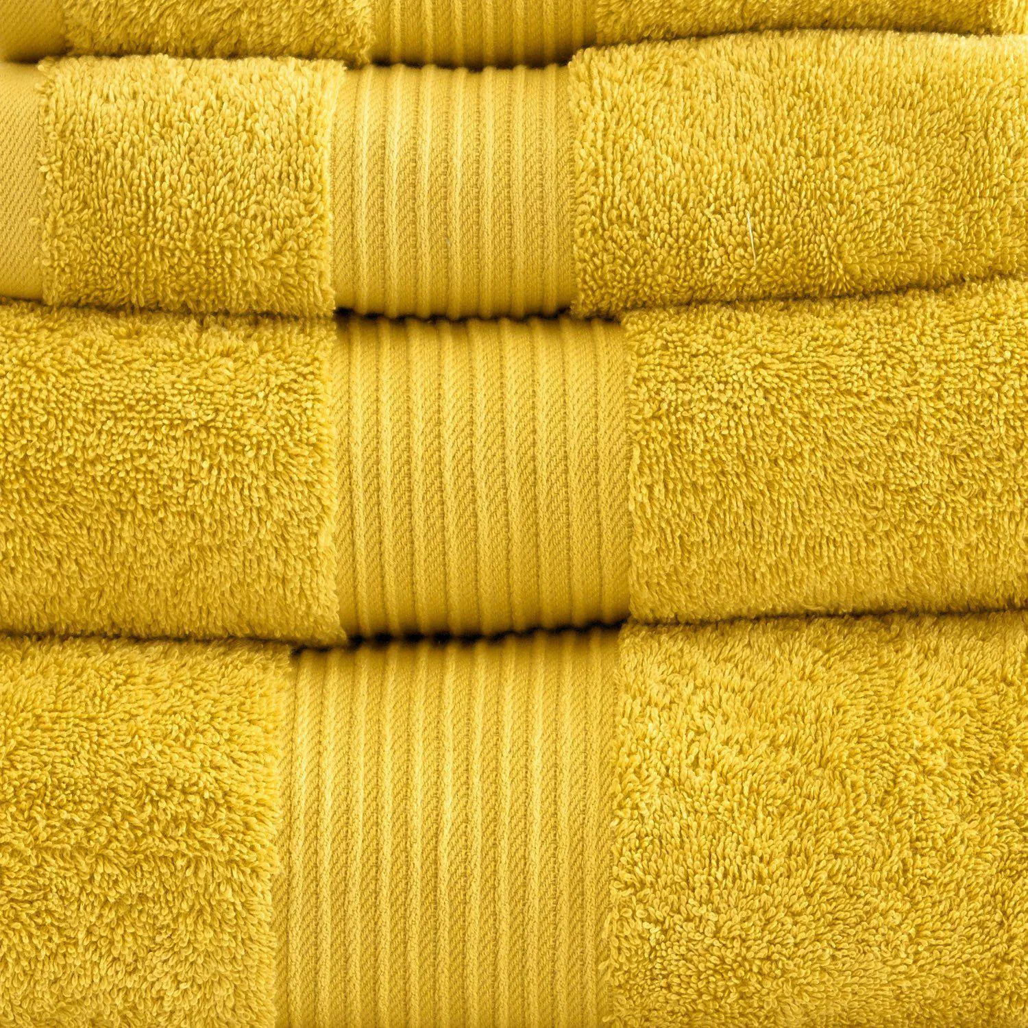 Bliss Towel Pima Cotton 650gsm - Mustard