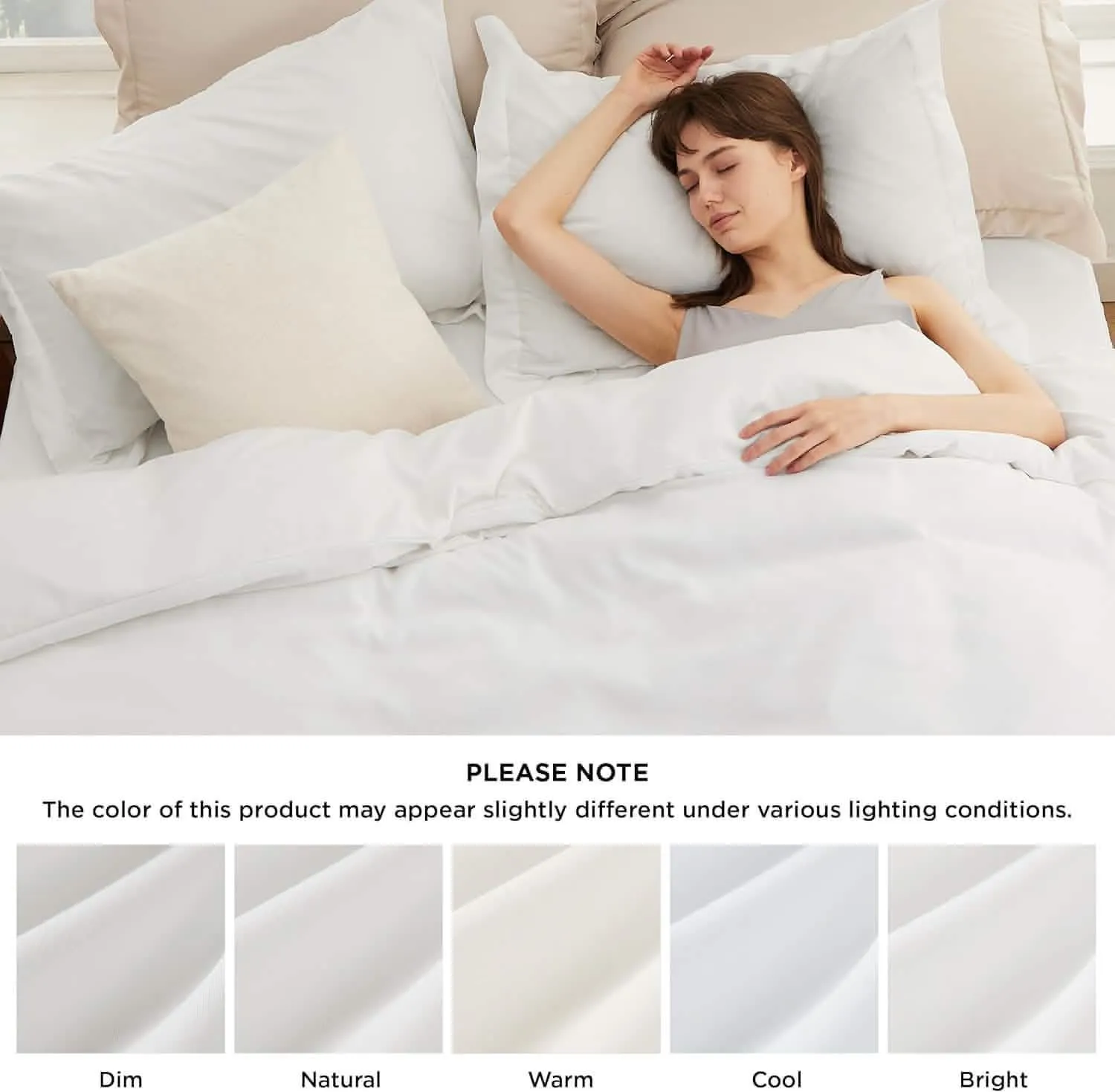 Brushed Microfiber Duvet Cover Sets With Fitted Sheet