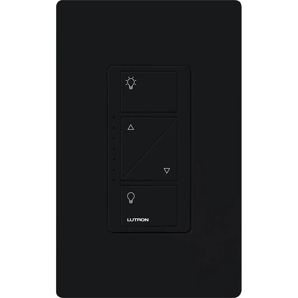 Caseta Wireless Smart LED Dimmer Switch, 3-Way/Multi-Location, Black