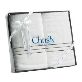 Christy Bath Towel Gift Set BLACK