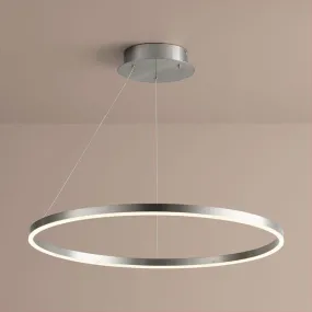 Circulo 32" Pendant - Satin Nickel