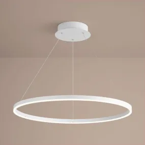 Circulo 32" Pendant - White