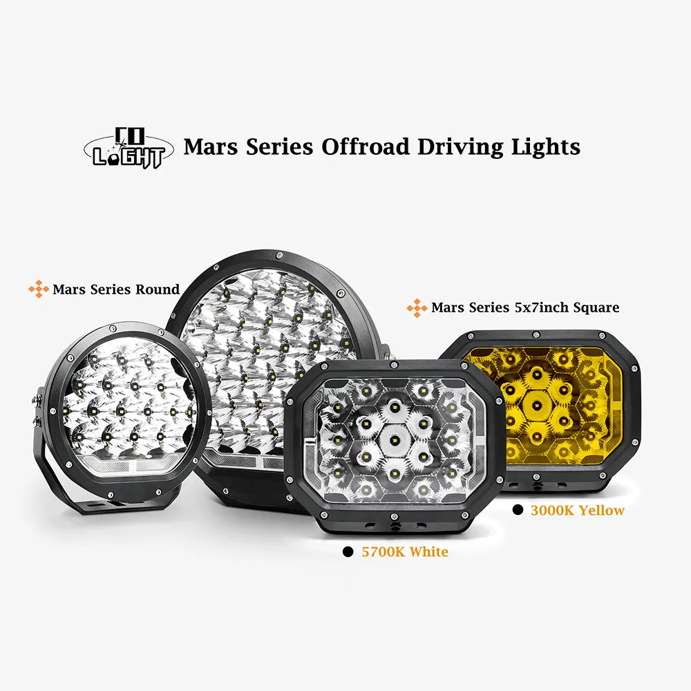 CO LIGHT 9 Inch Mars Series Round Offroad Driving Light