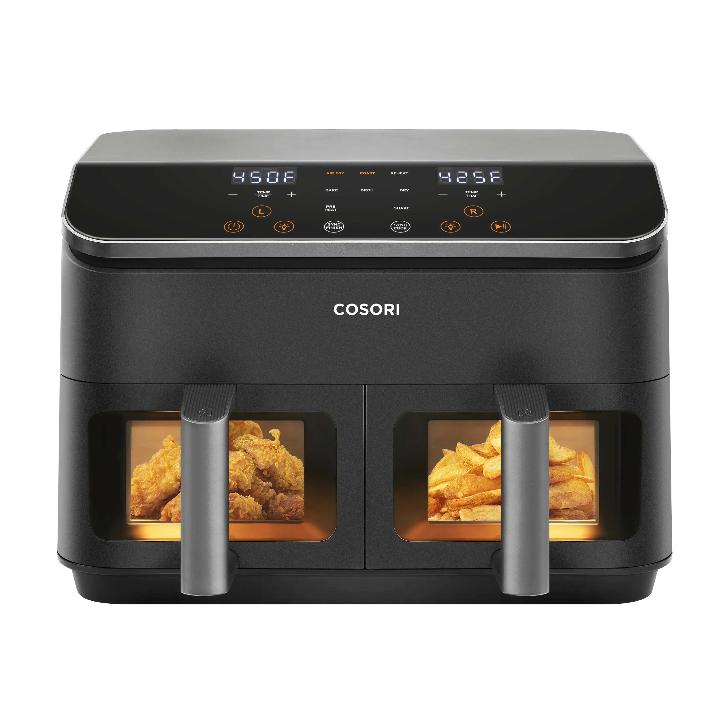 COSORI 9.0-Quart Dual Basket Air Fryer