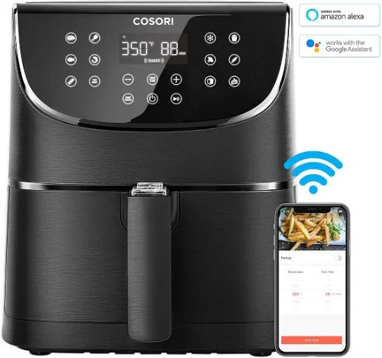 Cosori Pro XL II 5.8 Qt. Air Fryer with Pizza Pan