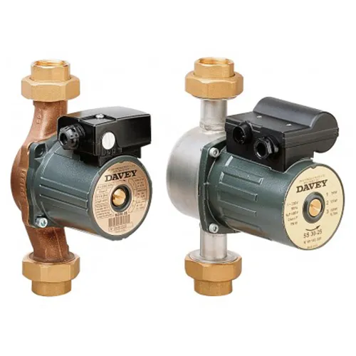 Davey SB30-25 Circulator Pump Bronze Casing with Unions 240V