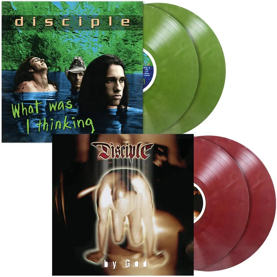 Disciple 2 Vinyl Bundle (By God   What What I Thinking) 2xLP Double Vinyl Gatefold, Remastered (2024 Girder Records)