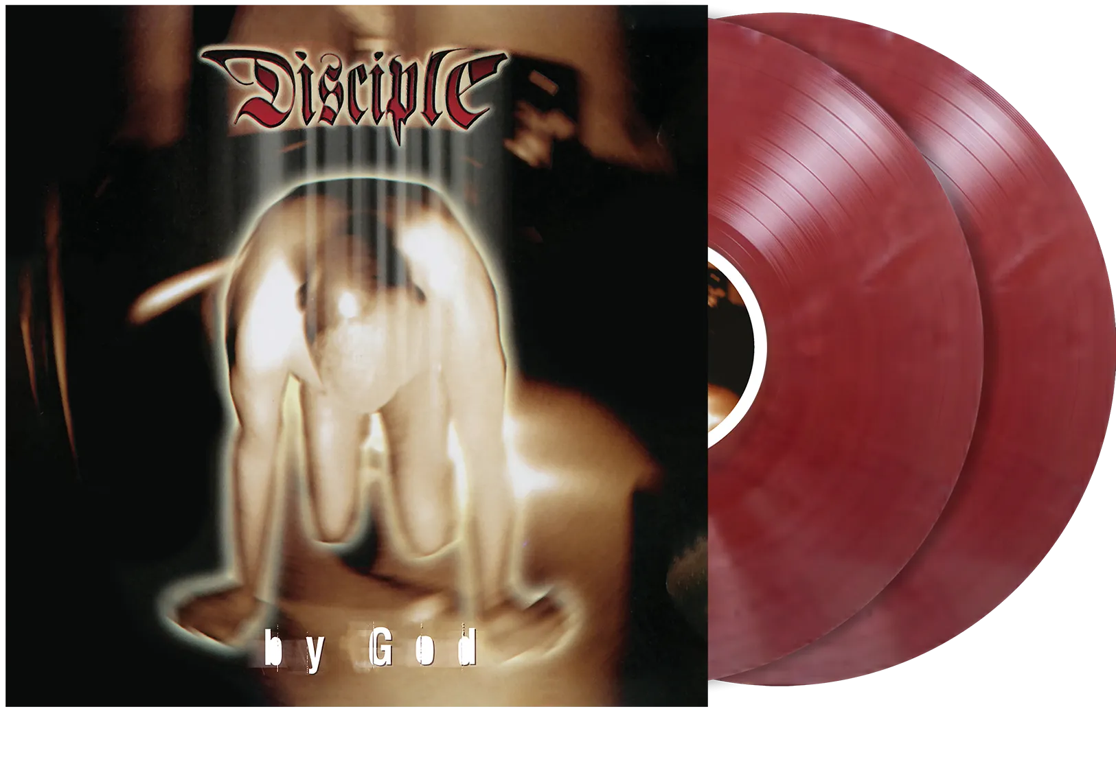 Disciple By God Maroon 2xLP Double Vinyl Gatefold   CD, Remastered (2024 Girder Records)