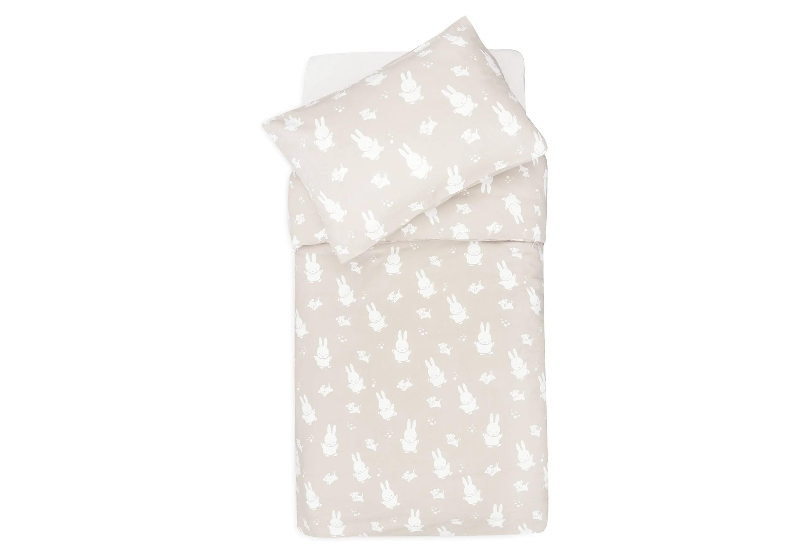 Duvet Cover Set 100x140cm Miffy  Snuffy - Nougat