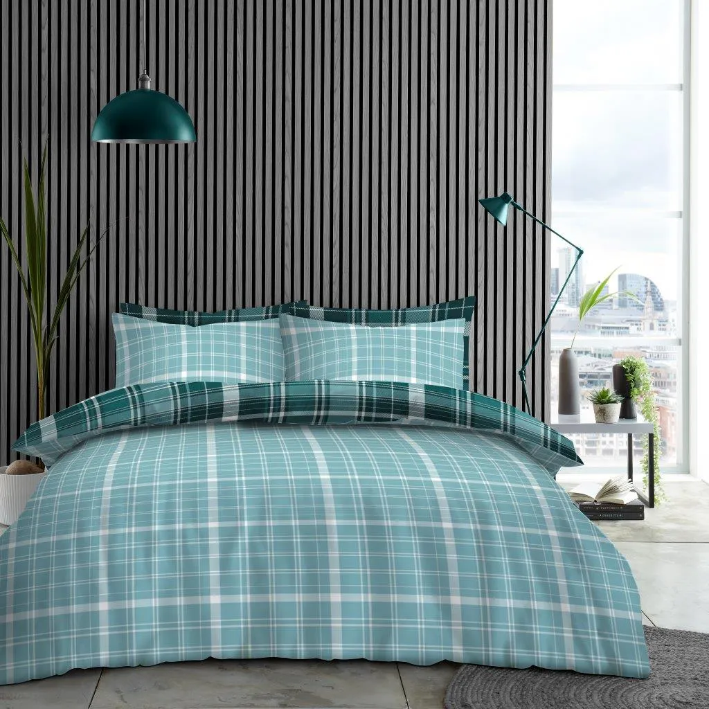 Exclusive Stirling Check Duvet Cover