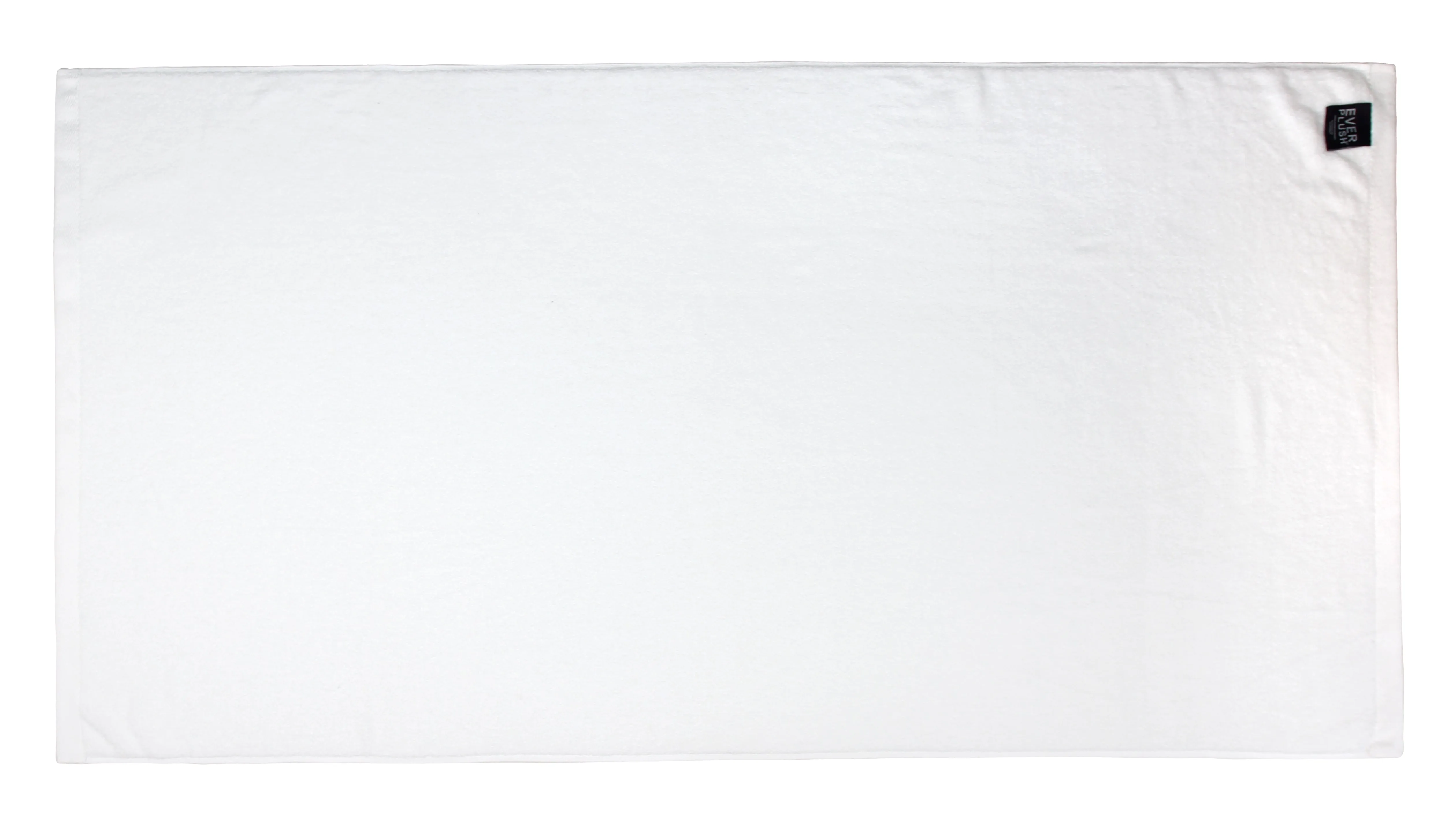 Flat Loop Bath Towel - 1 Piece, Porcelain (White)