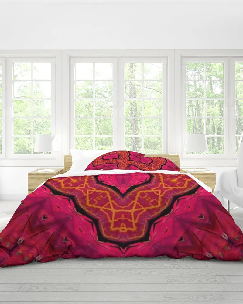 Fushia 1 King Duvet Cover Set