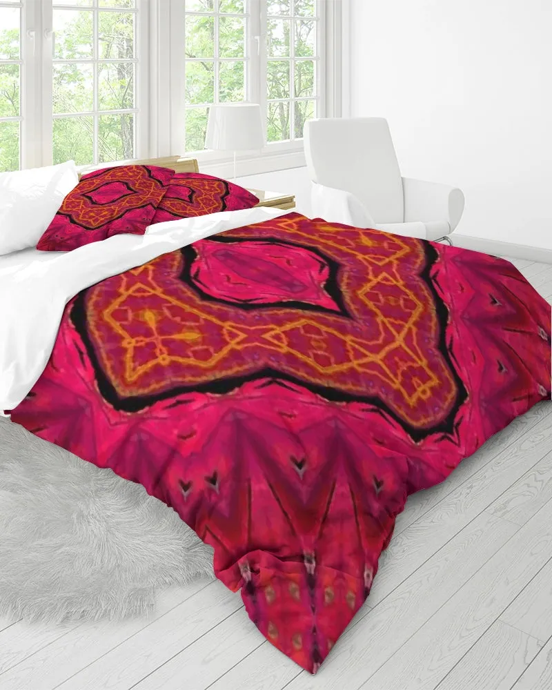 Fushia 1 King Duvet Cover Set