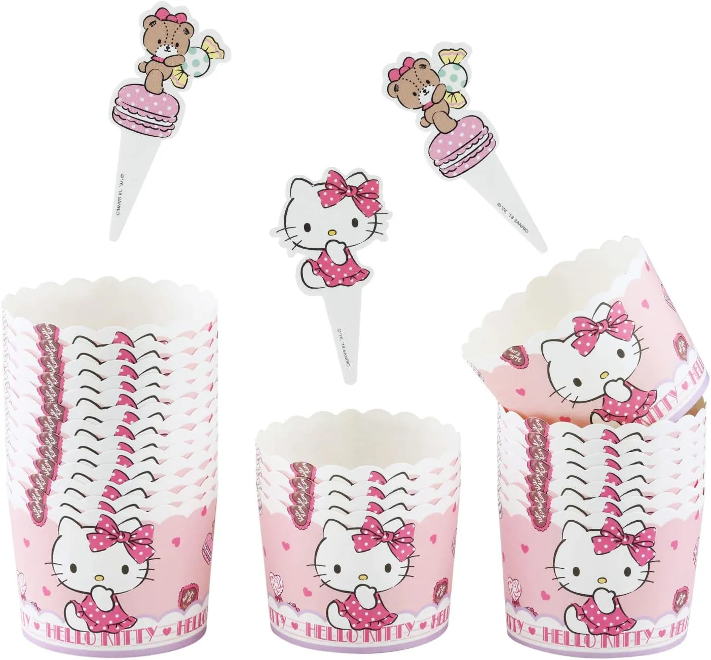 Hello Kitty Paper Baking Cup 25pk - Sweetie