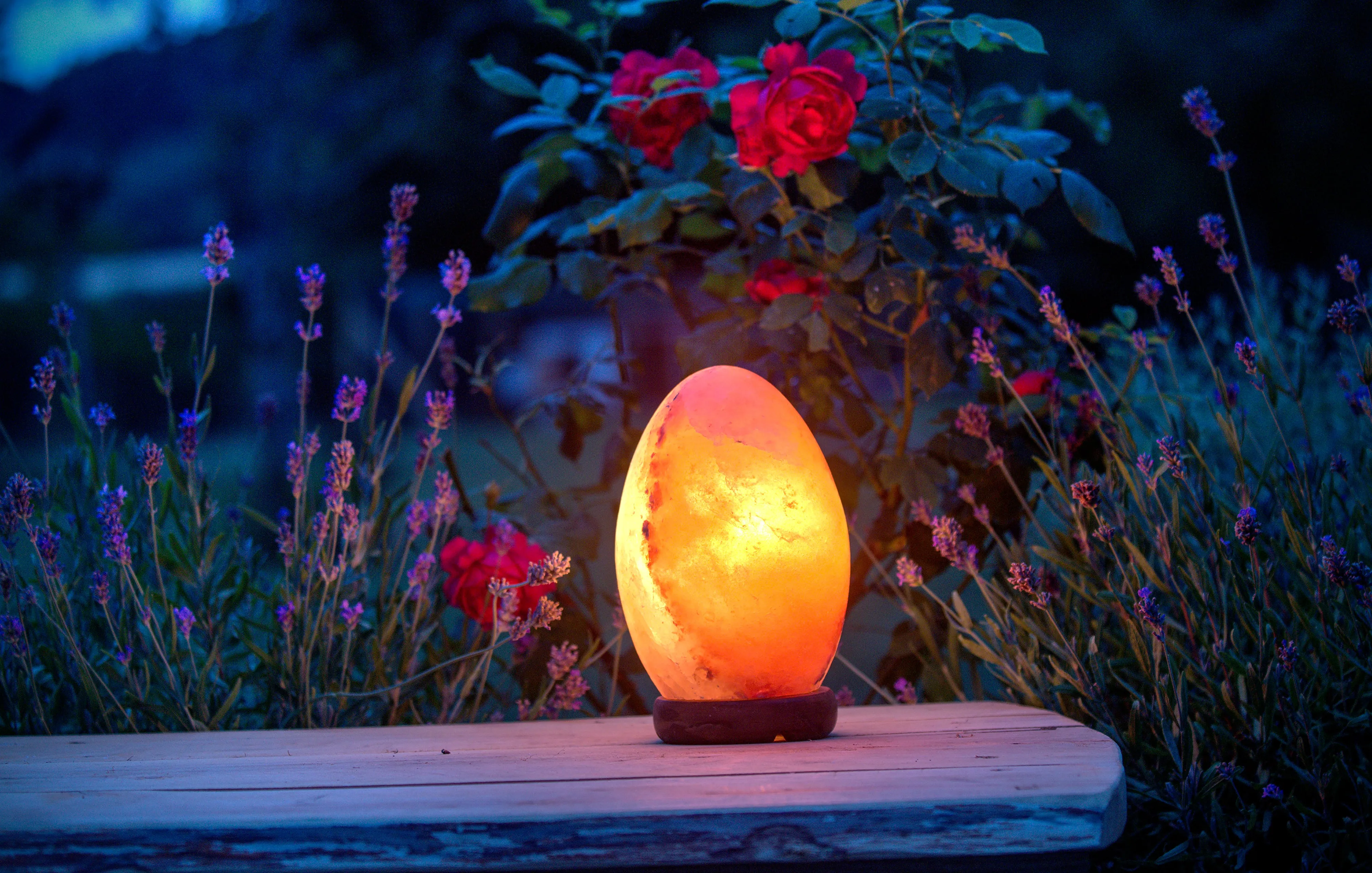 Himalayan Salt Egg Shape Lamp 2-4Kg