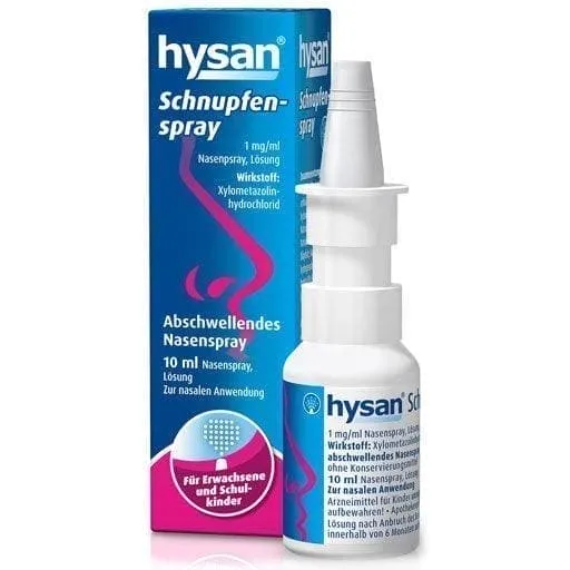 HYSAN cold spray xylometazoline hydrochloride