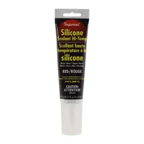 Imperial 2.7 fl. oz. Silicone Sealant - Red