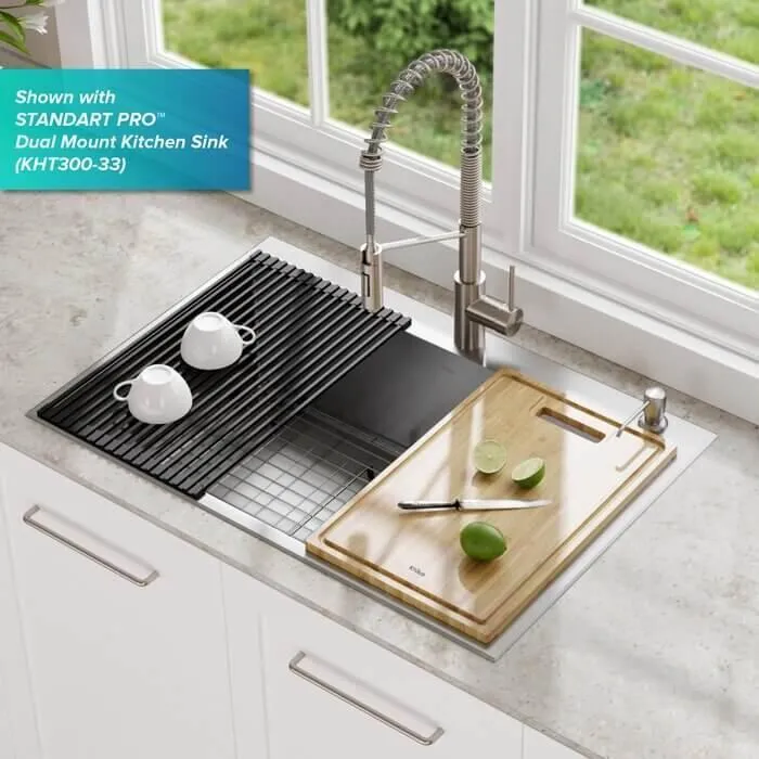 Levoite™Over the Sink Multipurpose Roll-Up Drain Tray