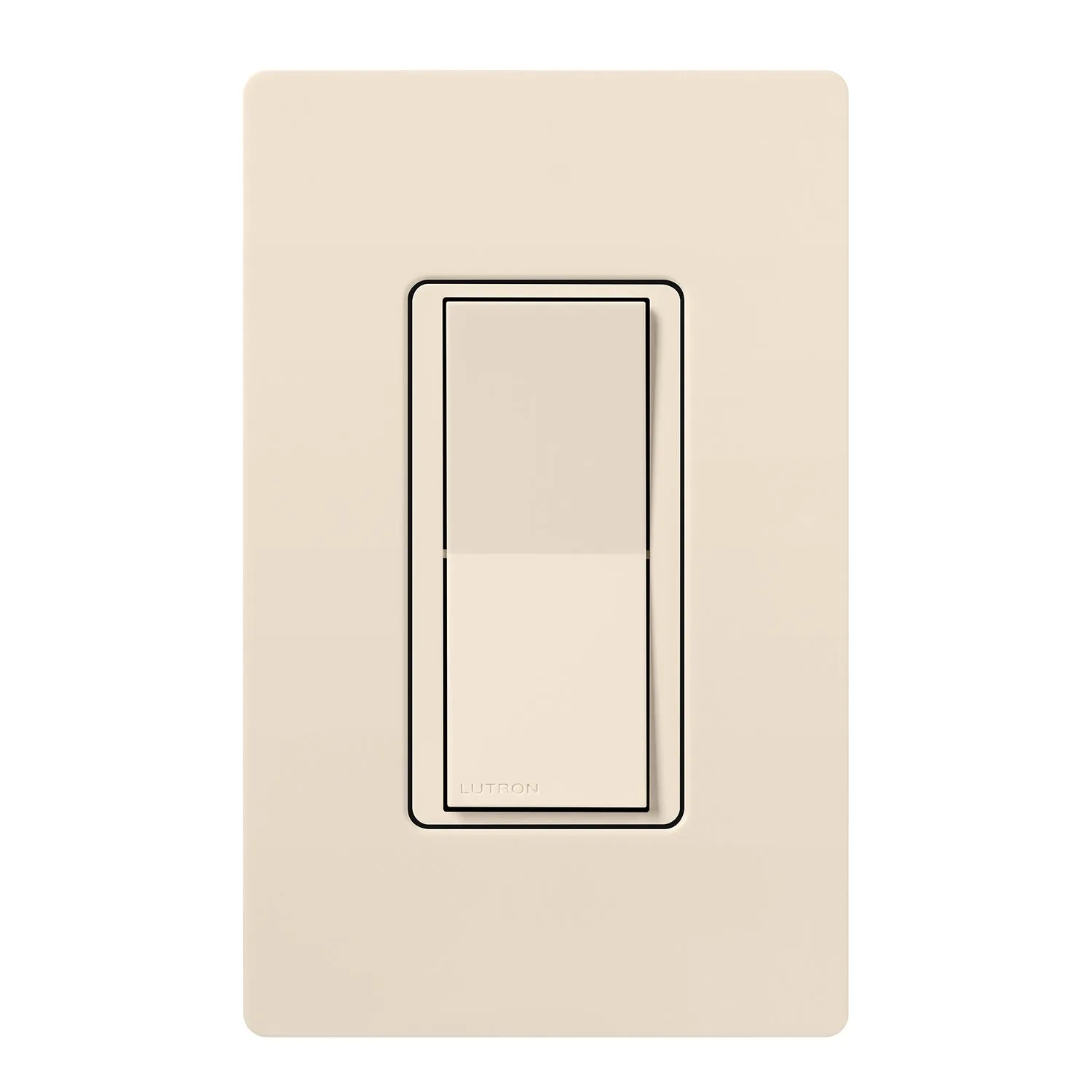 Lutron Caseta Claro Smart Accessory Switch, Not for Standalone Use, Light Almond