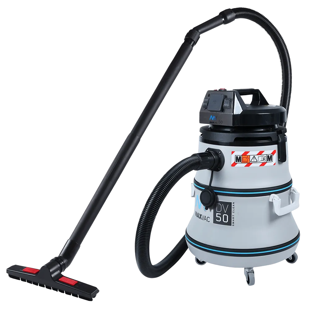 MAXVAC 50L M-Class Vacuum with SMARTclean Filters, Complete Accessories Set