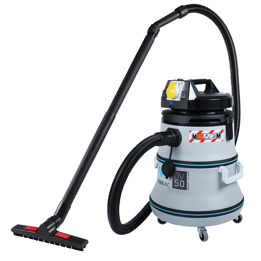 MAXVAC 50L M-Class Vacuum with SMARTclean Filters, Complete Accessories Set