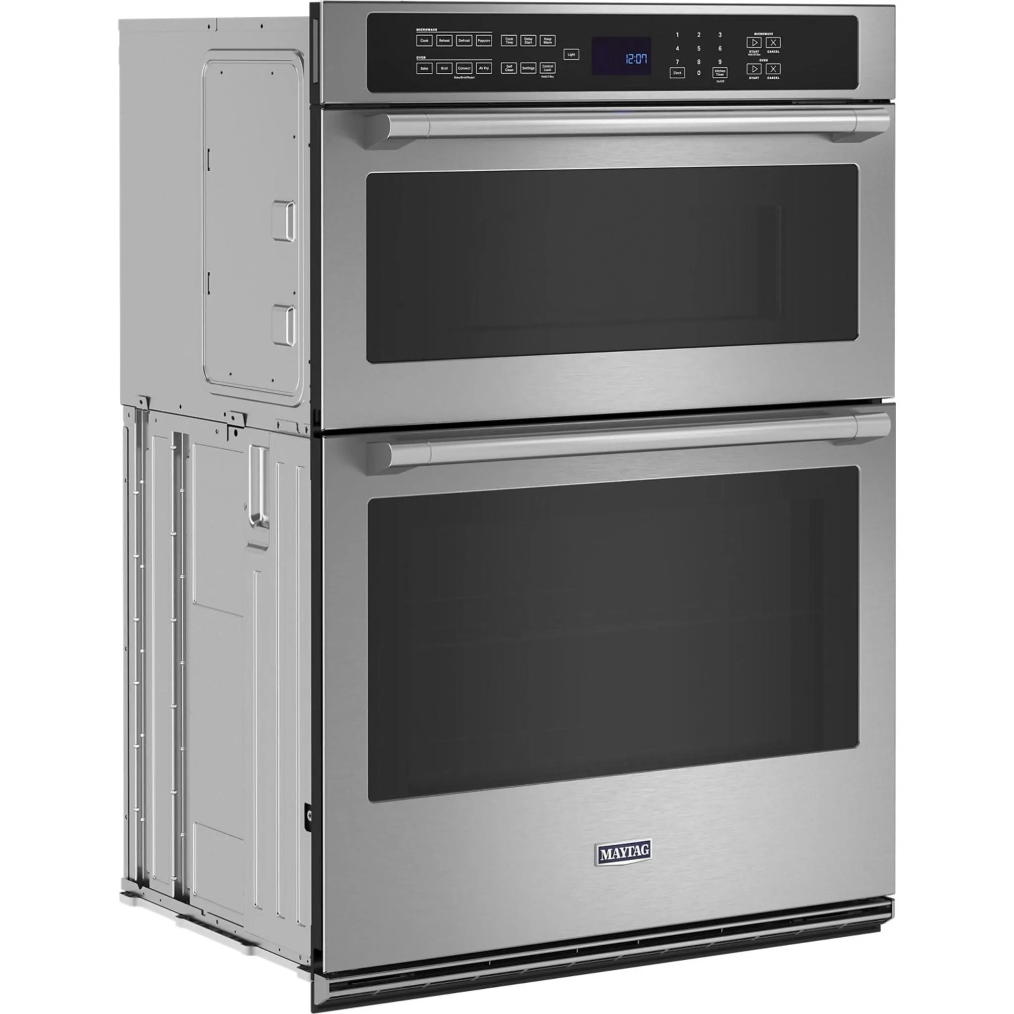 Maytag 30" Wall Oven Microwave Combo with Air Fry and Basket - 6.4 cu. ft. (MOEC6030LZ)