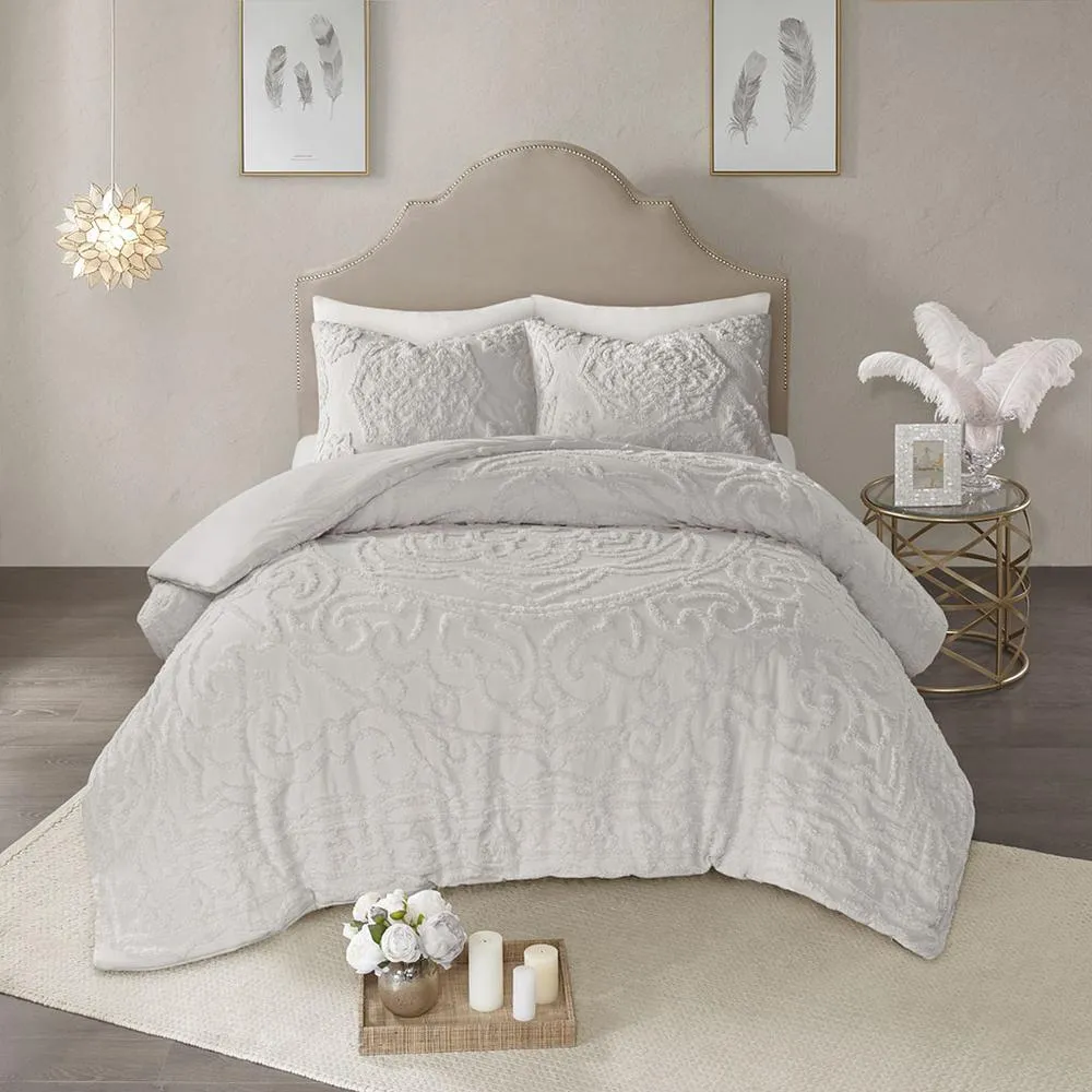 Milan | Cotton Tufted Duvet Cover Set