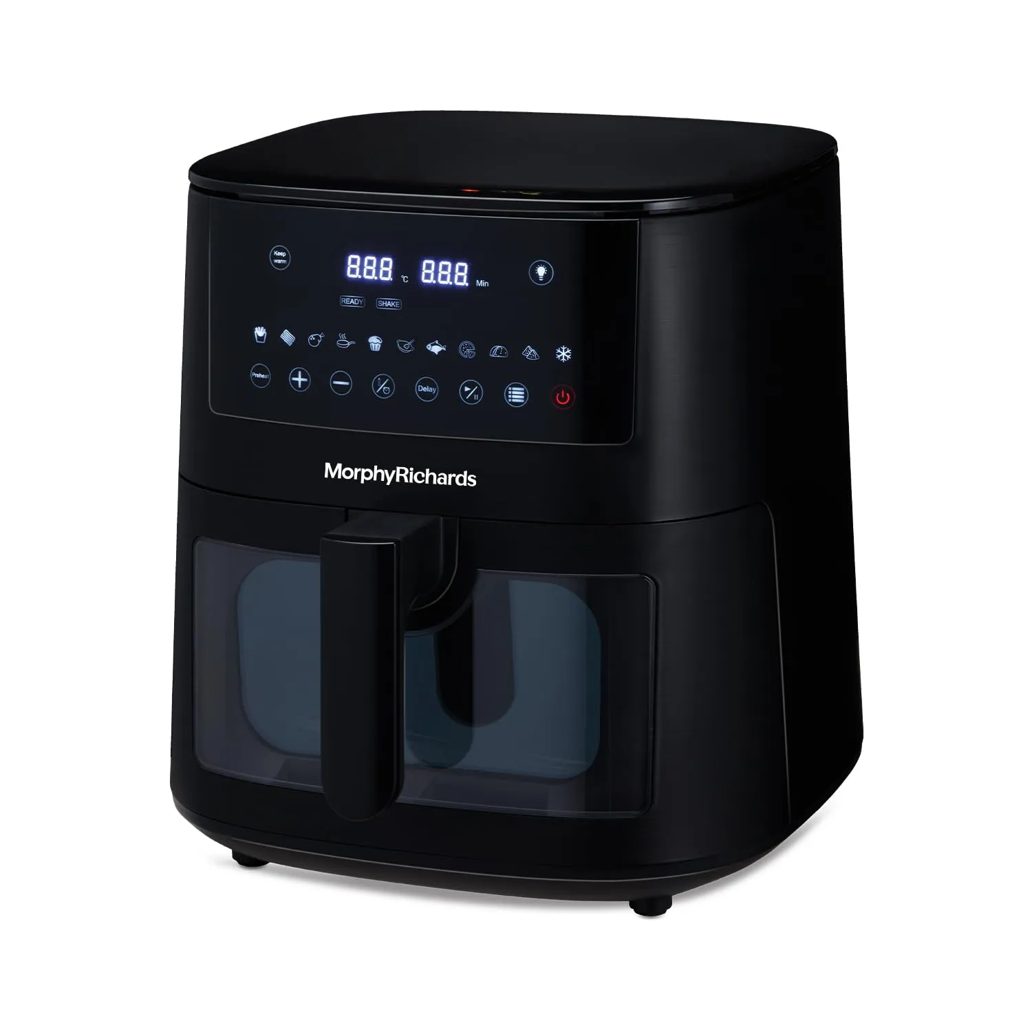 Morphy Richards Crystal Crysp transparent Air fryer for home | See through air fryer oven | 6.5L healthy air-fryer - stay guilt-free