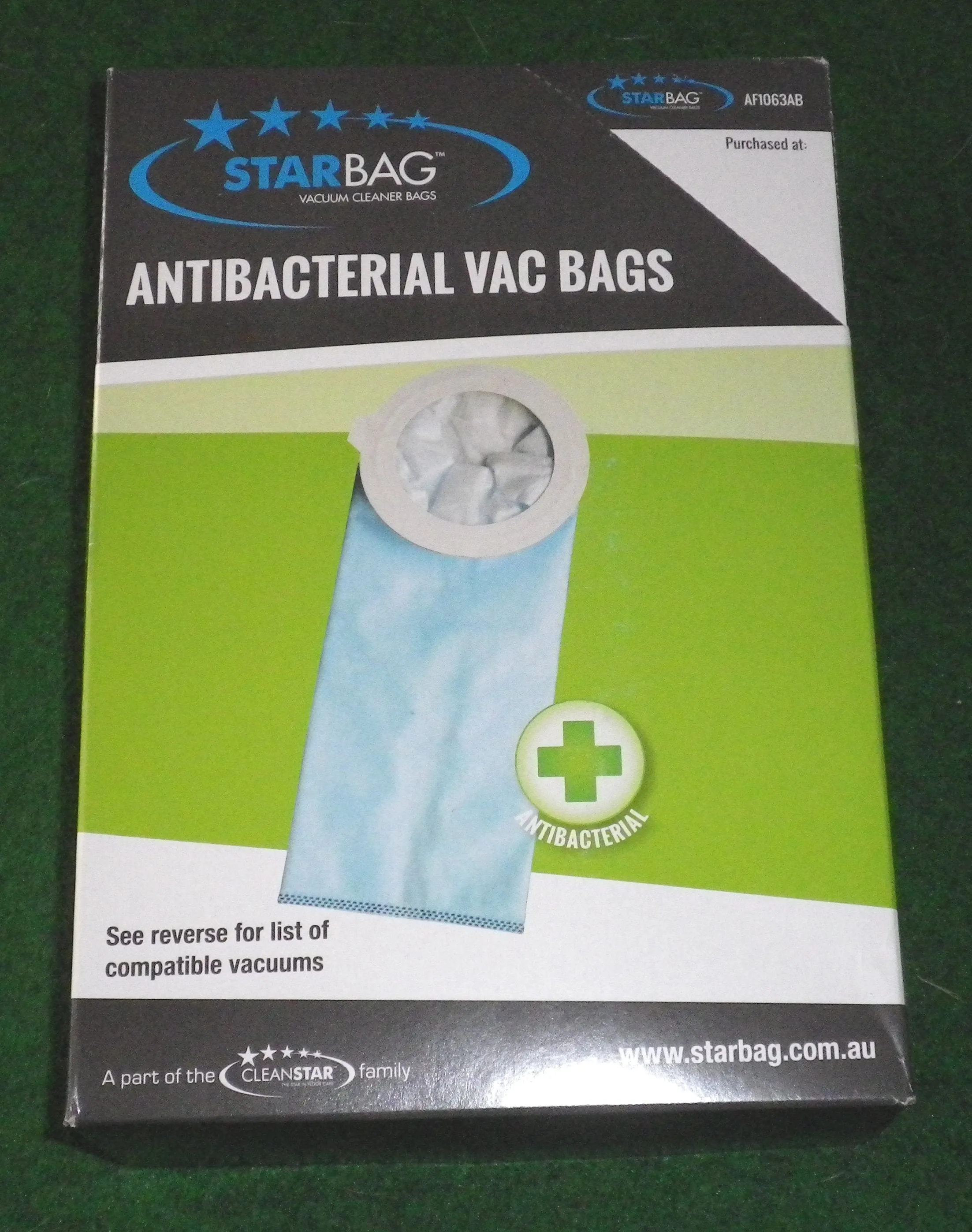 Nilfisk GD5, GD10 Backpack Anti-Bacterial Vac Bags (Pkt 5) - Part # AF1063AB