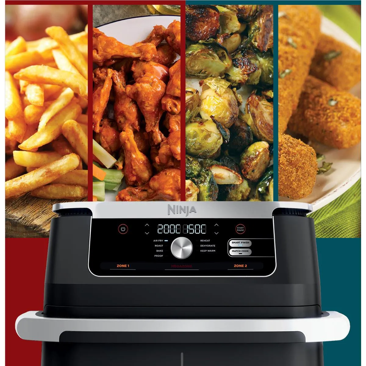 Ninja AF500 XXXL FlexDrawer 10.4L Air Fryer