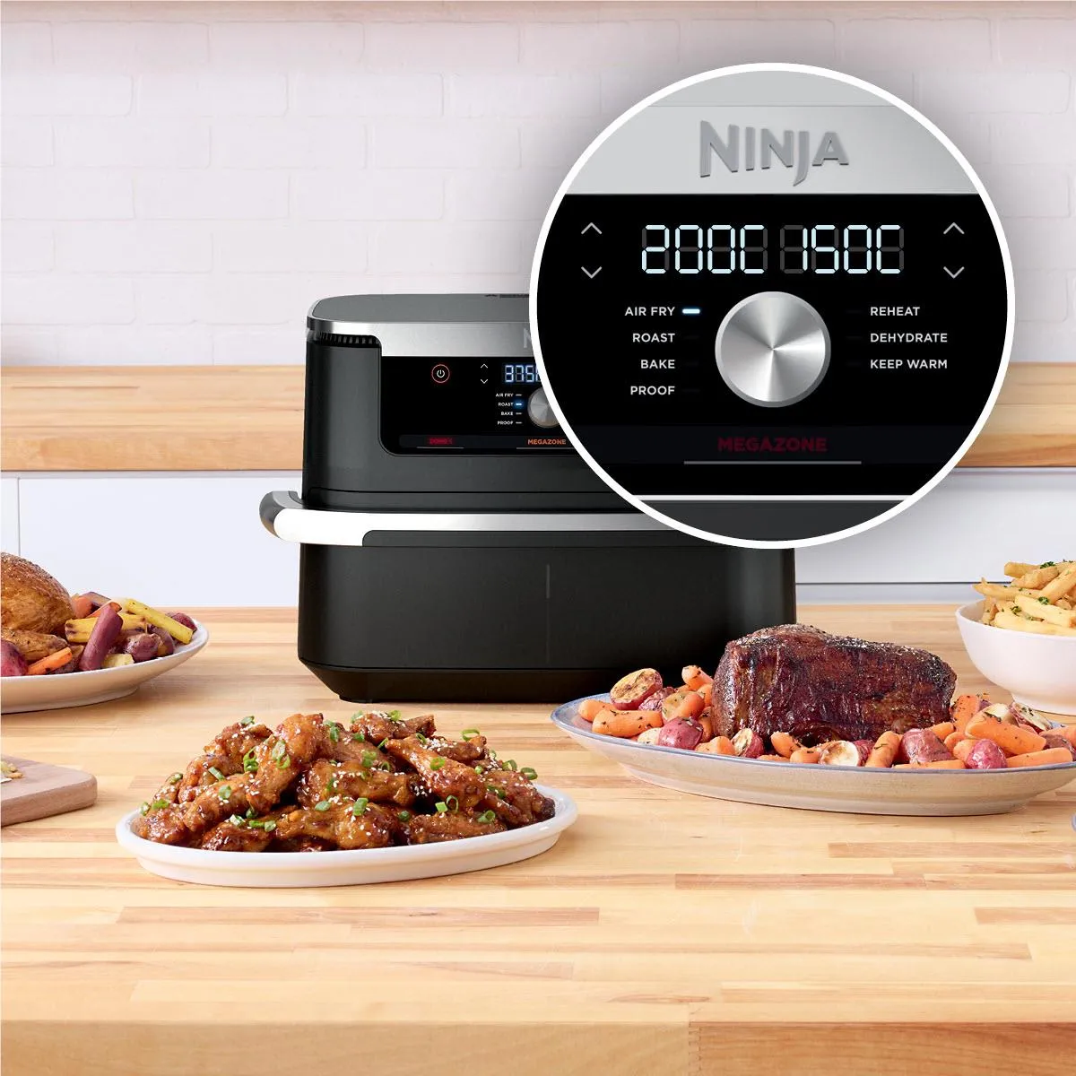 Ninja AF500 XXXL FlexDrawer 10.4L Air Fryer