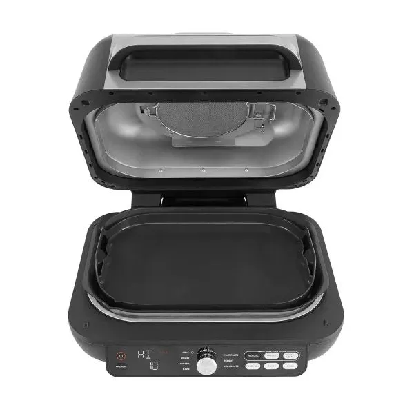 Ninja AG651UK Foodi MAX PRO Health Grill Flat Plate & Air Fryer Black