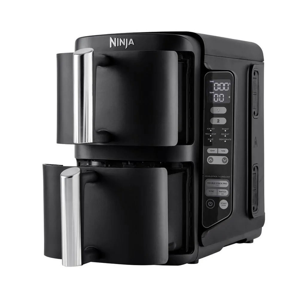 Ninja Double Stack 2-Drawer 7.6L Air Fryer Grey SL300UK