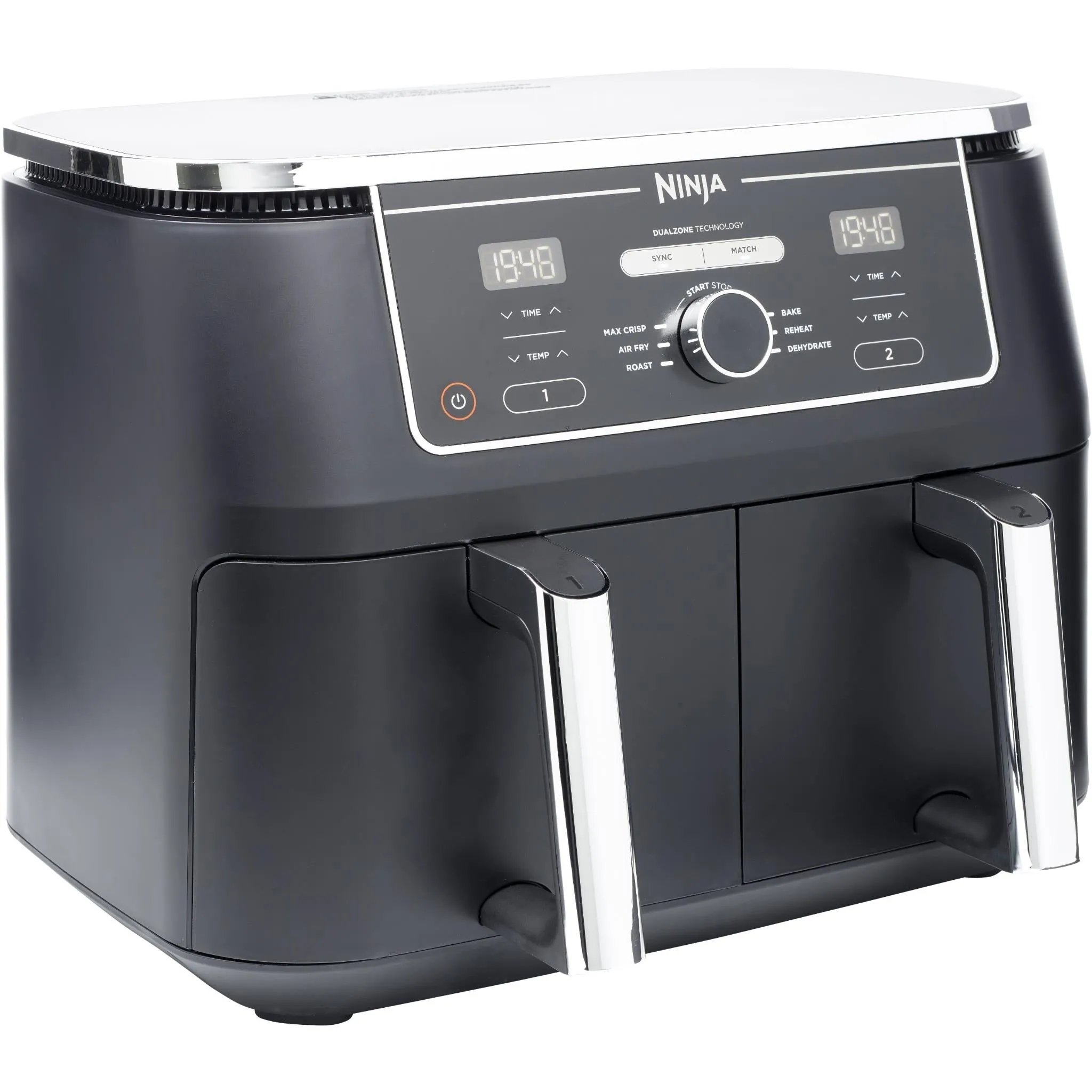 Ninja Foodi XXXL Dual Zone 9.5L Air Fryer (Silver/Black)