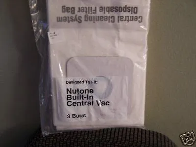 NUTONE BUILT IN CENTRAL VAC FILTERS