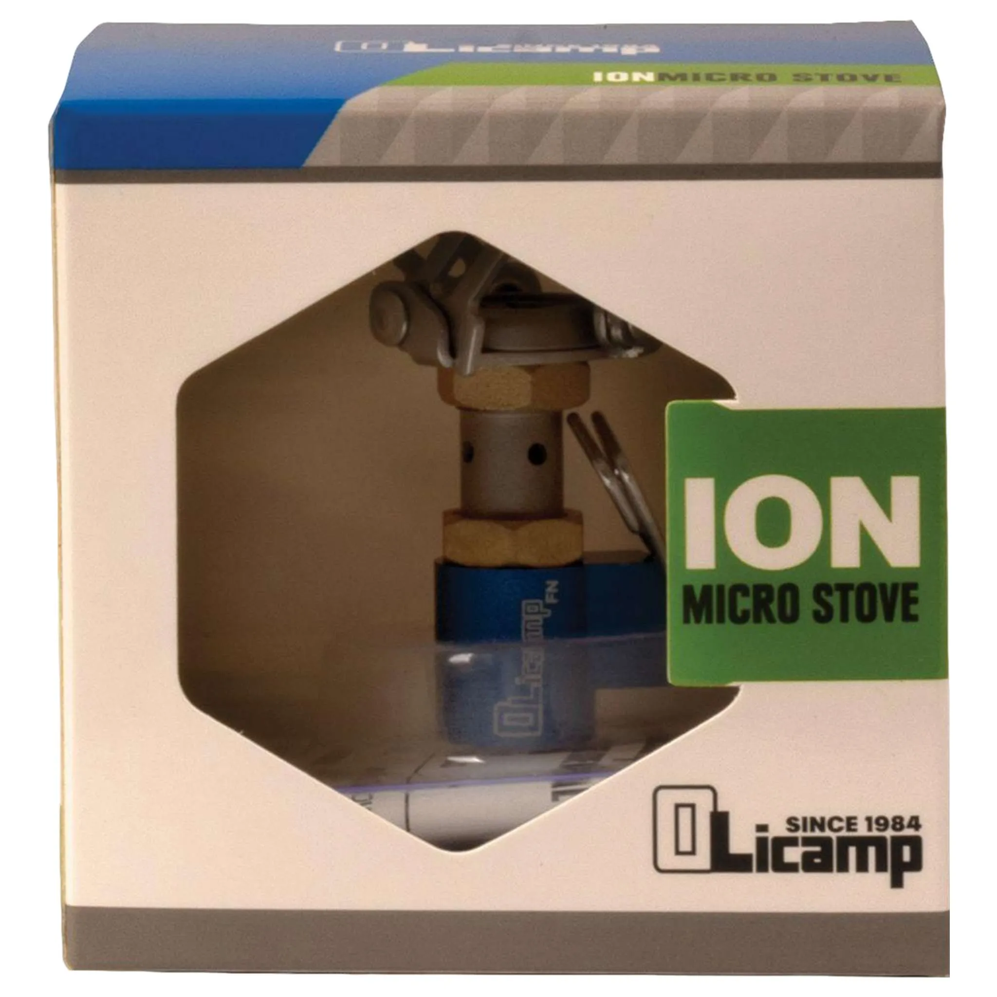 Olicamp ION Ultralight Stove & Titanium Space Saver Pot Combo for Efficient Backcountry Cooking