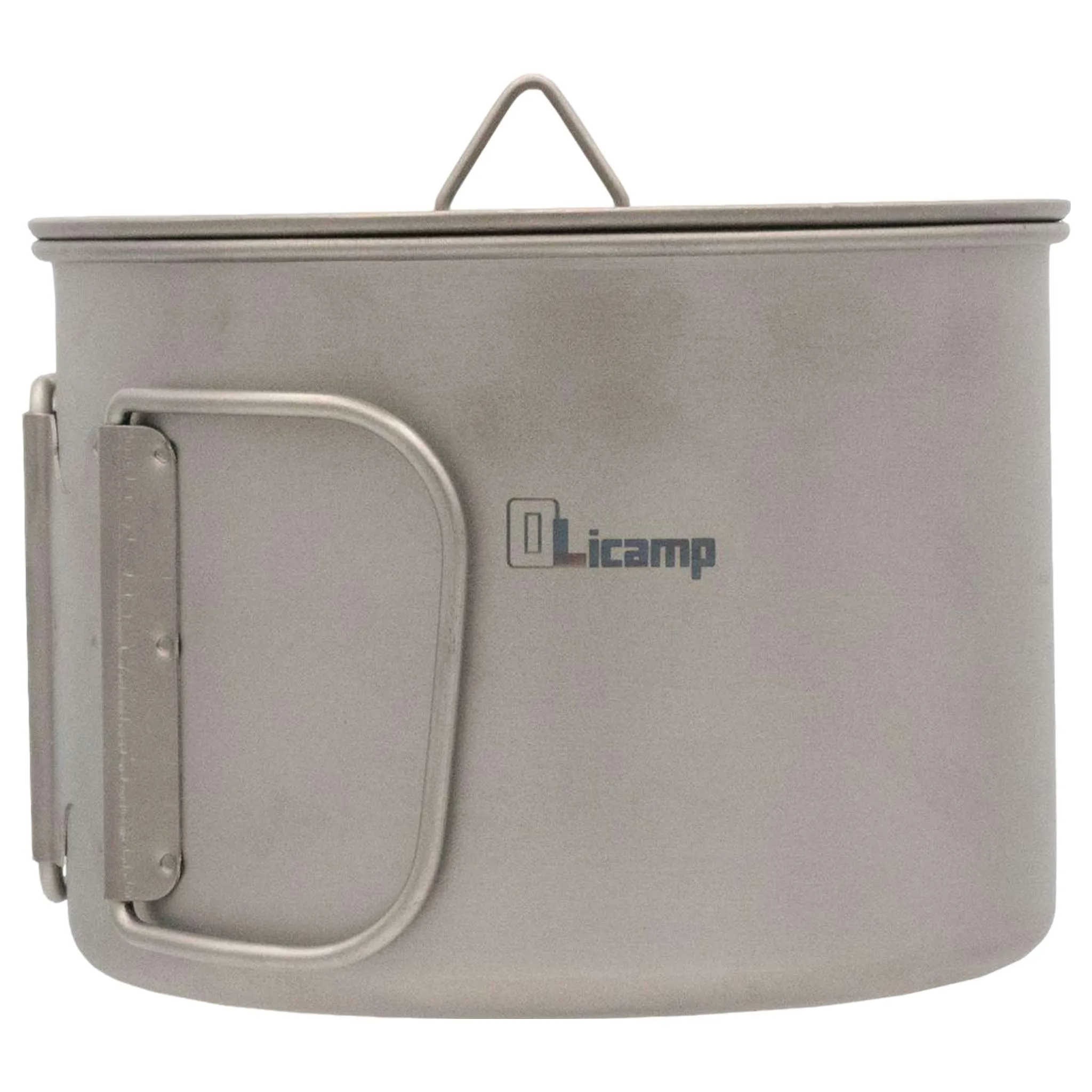 Olicamp ION Ultralight Stove & Titanium Space Saver Pot Combo for Efficient Backcountry Cooking