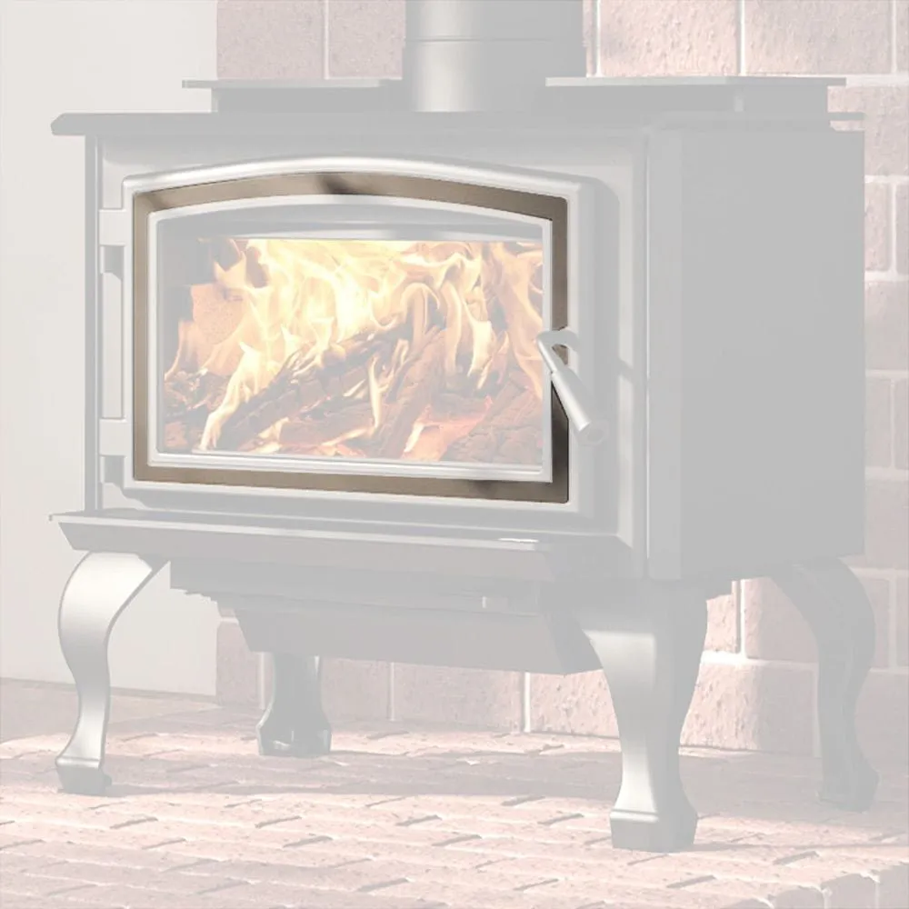 Osburn 1700 Wood Stove Black Door Overlay OA10249