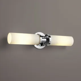 Pebble Polished Chrome Vanity Light