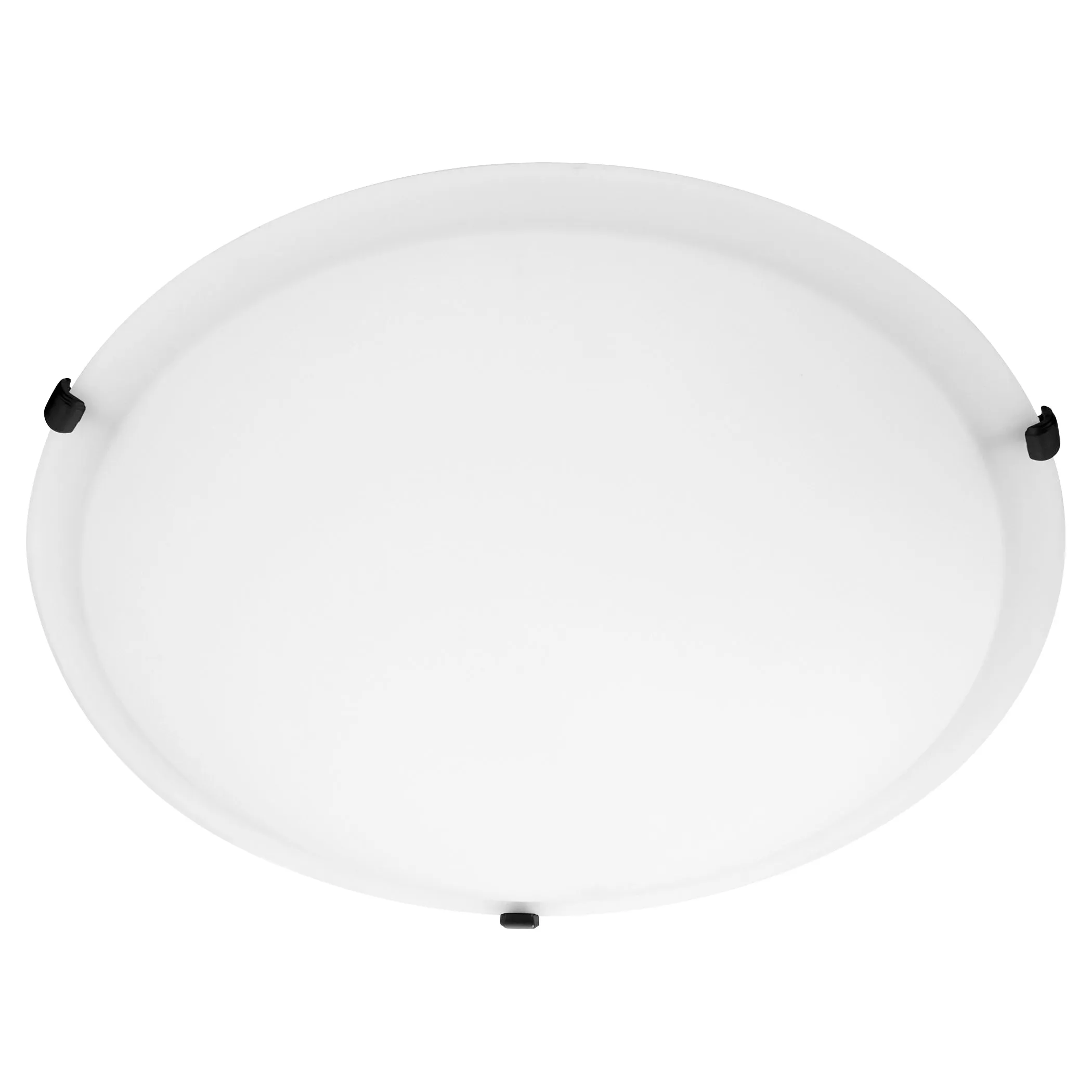 Quorum 3000-20159 Flush Mount Traditional - Matte Black